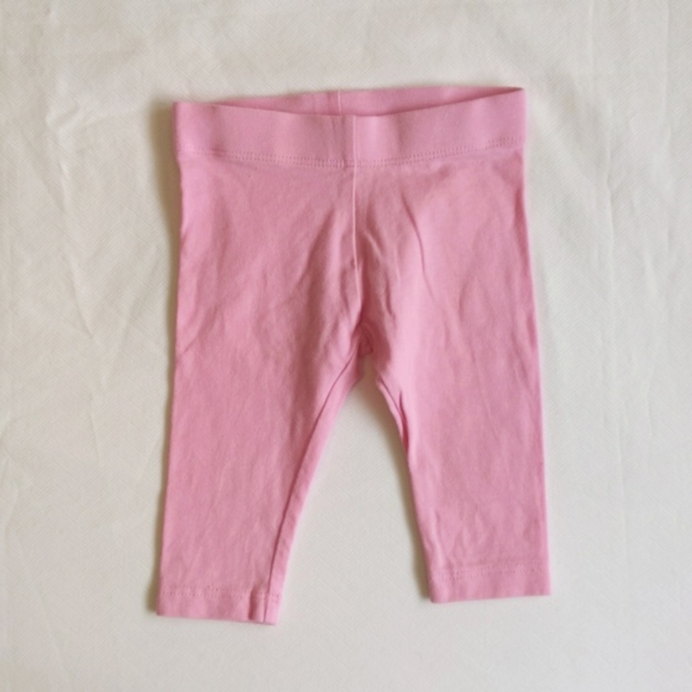 george basic pink leggings 3-6 months baby girl